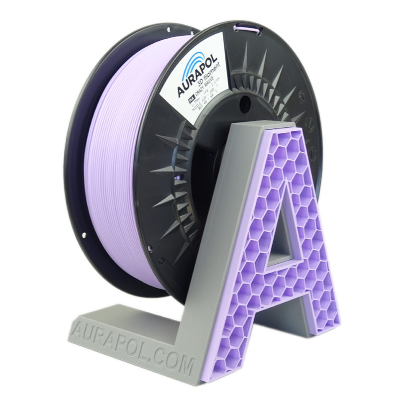 AURAPOL PLA 3D Filament CRAZY MAUVE 1 kg 1,75 mm