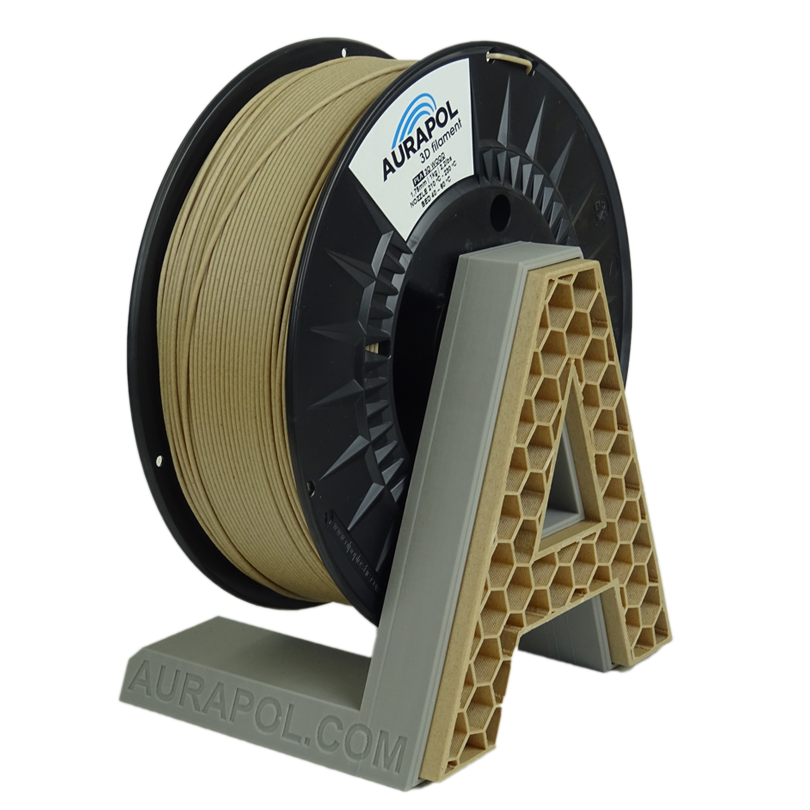 AURAPOL PLA 3D Filament WOOD PINE 1 kg 1,75 mm :: Aurapol