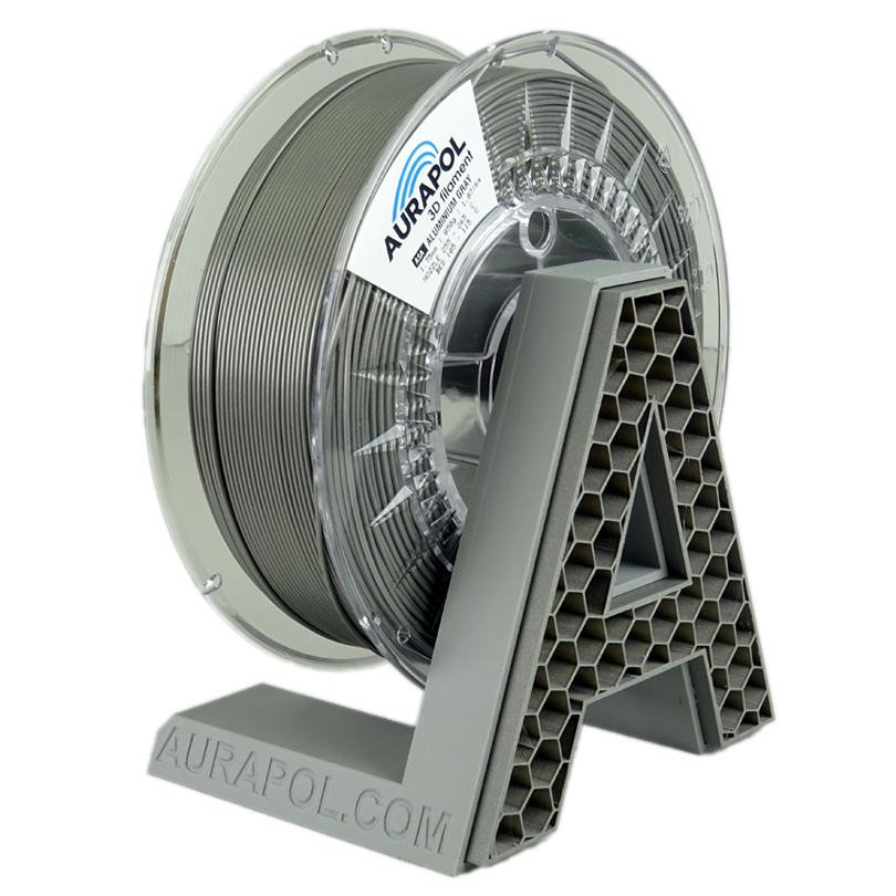 AURAPOL ASA 3D Filament Aluminium Gray 850g 1,75 mm