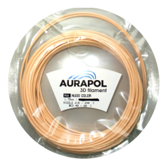 AURAPOL Przykładowy filament PLA 3D Filament Nude Color 1.75 mm