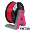 AURAPOL PLA 3D Filament Raspberry partially transparent 1 kg 1.75 mm