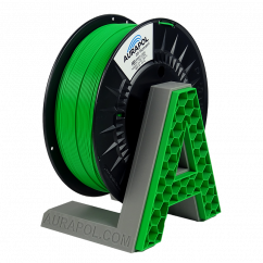 AURAPOL PLA HT110 3D Filament Grün 1 kg 1,75 mm