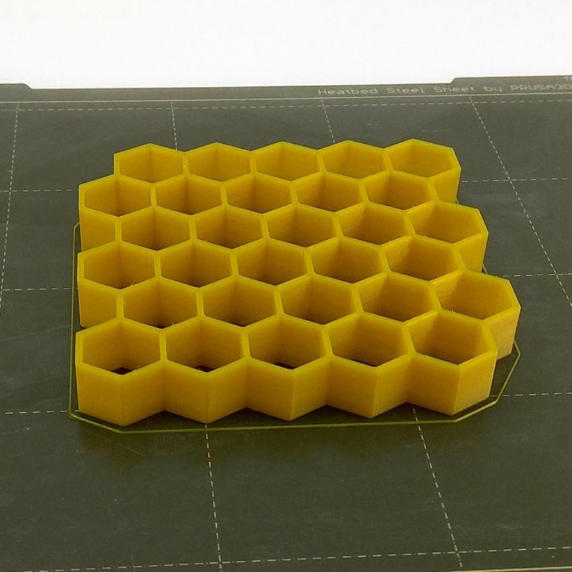 AURAPOL PLA 3D Filament Medová částečně transparentní 1 kg 1,75 mm