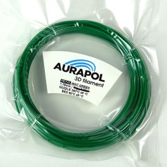 AURAPOL Vzorka PET-G 3D Filament Zelená mäta 1,75 mm