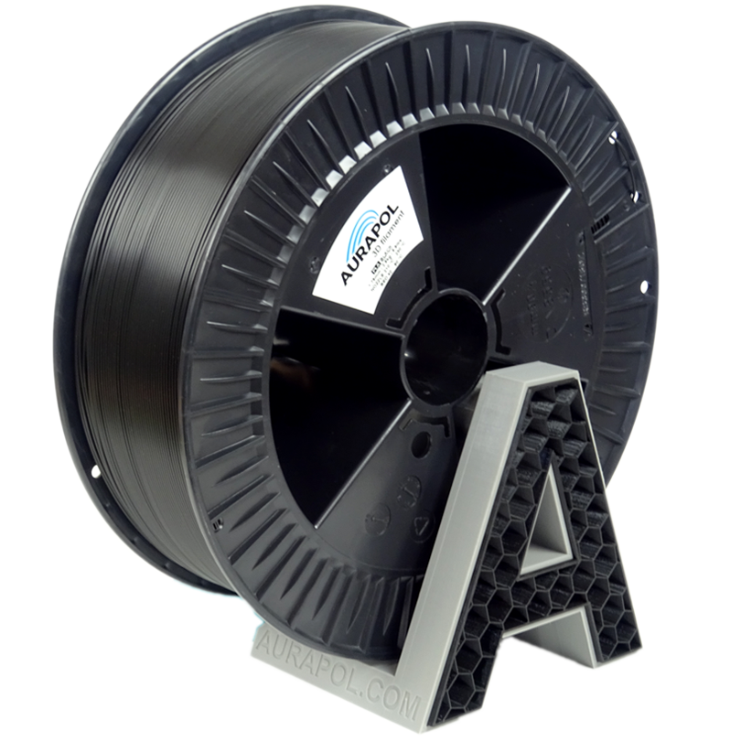 AURAPOL PET-G Filament Graphite black 2,5 kg 1,75 mm