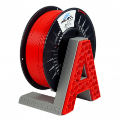 AURAPOL PLA 3D Filament L-EGO Rot 1 kg 1,75 mm