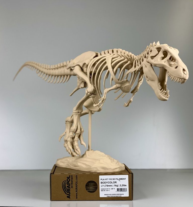 AURAPOL PLA 3D Filament Telová farba 1 kg 1,75 mm