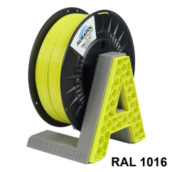 AURAPOL PET-G Filament Sulfur Yellow 1 kg 1,75 mm