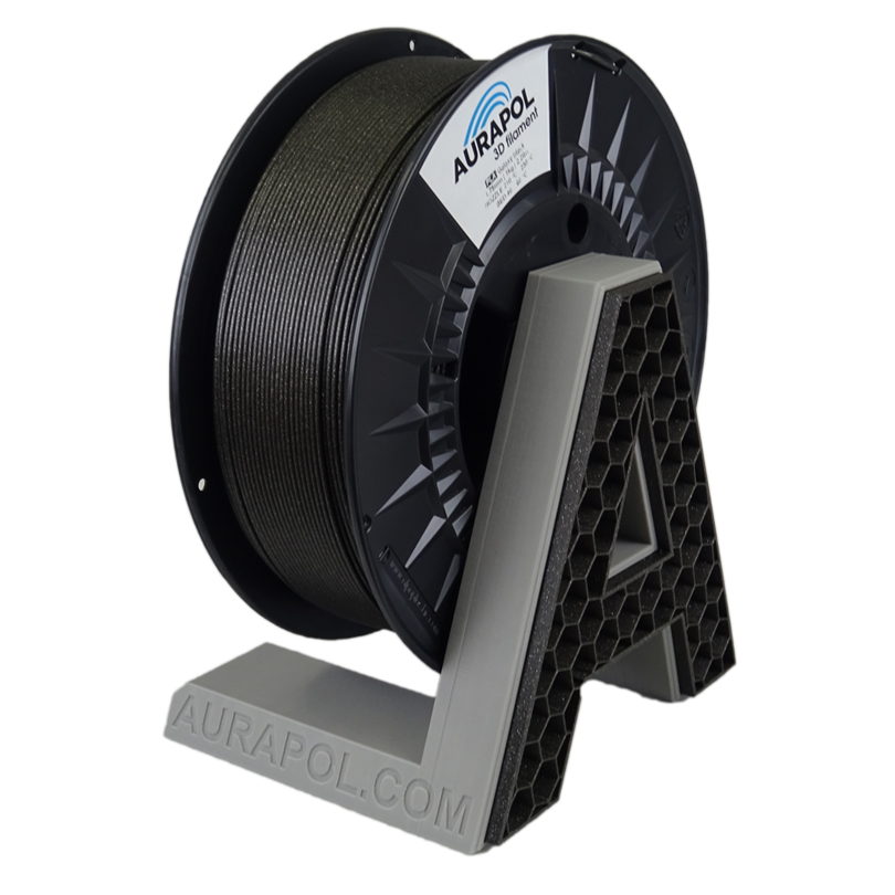 AURAPOL PLA 3D Filament Galaxy Schwarz 1 kg 1,75 mm :: Aurapol