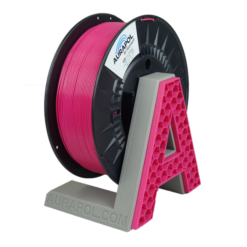 AURAPOL PLA 3D Filament Pink universe 1 kg 1,75 mm