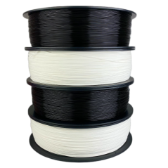 AURAPOL BOX 2/2 PLA Filament Black/White mix 5 kg 1,75 mm