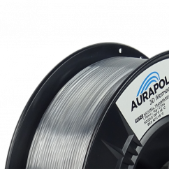 AURAPOL PET-G Filament Natural transparentní 1 kg 1,75 mm