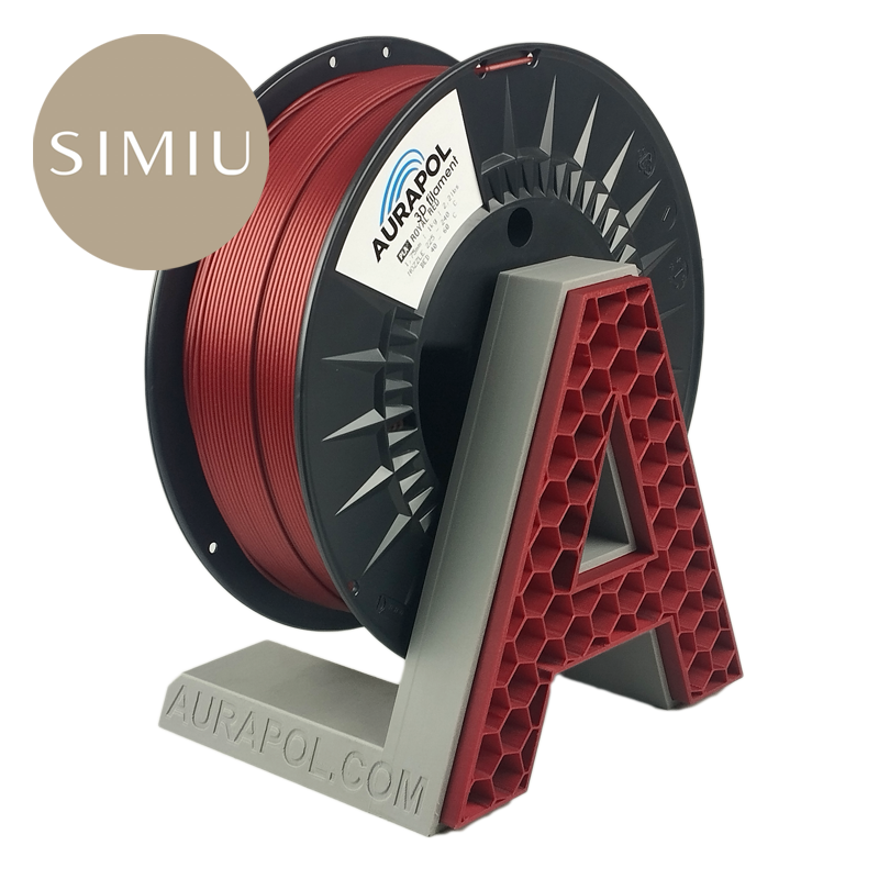 AURAPOL PLA 3D Filament Royal Red 1 kg 1,75 mm