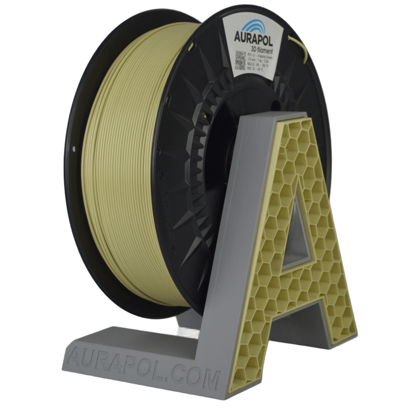 AURAPOL PET-G Filament Pistachio Cream 1 kg 1,75 mm