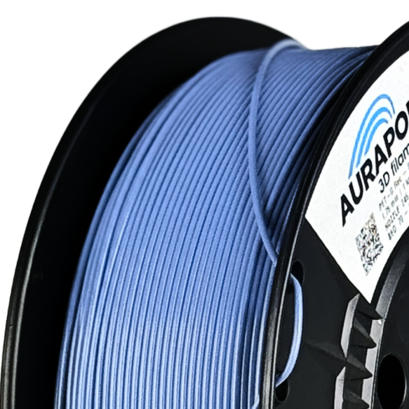 AURAPOL PET-G Recycled Filament Stonewashed Blue 1 kg 1,75 mm