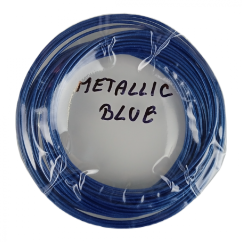 AURAPOL Vzorka PLA 3D Filament Metallic blue 1,75 mm