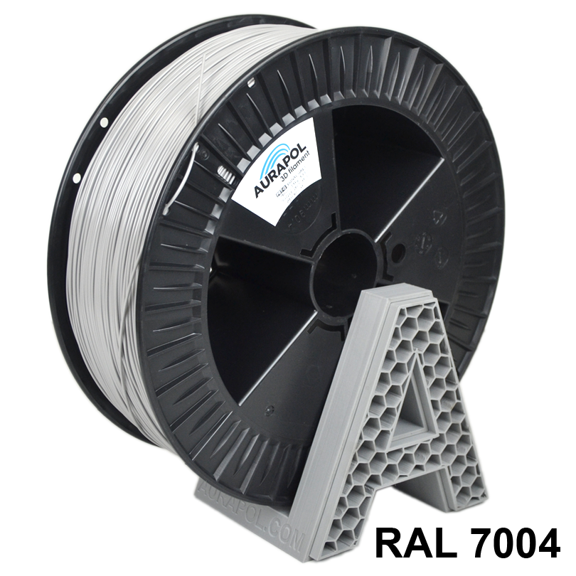 AURAPOL PET-G Filament Signal grey 2,5 kg 1,75 mm