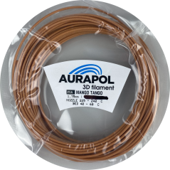 AURAPOL Vzorka PLA 3D Mango Tango 1,75m