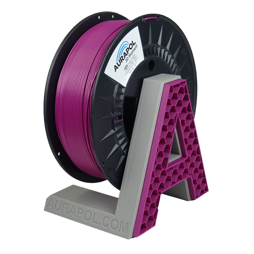AURAPOL PLA 3D Filament Purple Pearl 1 kg 1,75 mm