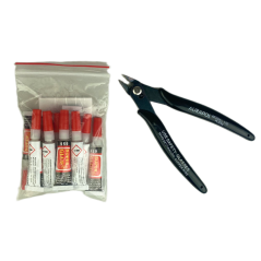 AURAPOL ACCESSORIES SET – Seitenschneider + Sekundenkleber-Set