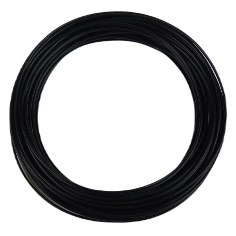 AURAPOL Vzorek PLA 3D Filament černá 1,75 mm