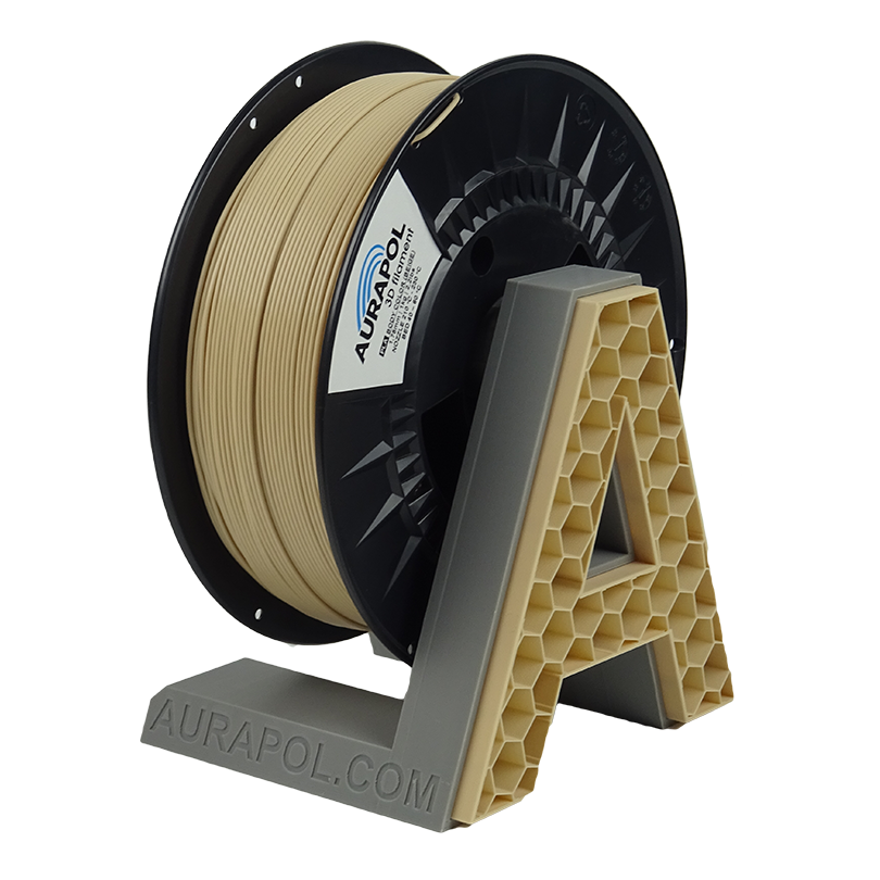 AURAPOL PLA 3D Filament Kolor skóry 1 kg 1.75 mm
