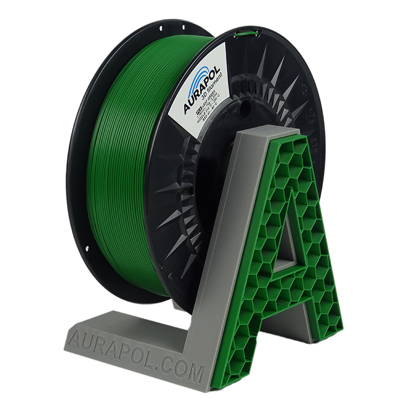 AURAPOL PLA 3D Filament zielony liść 1 kg 1,75 mm