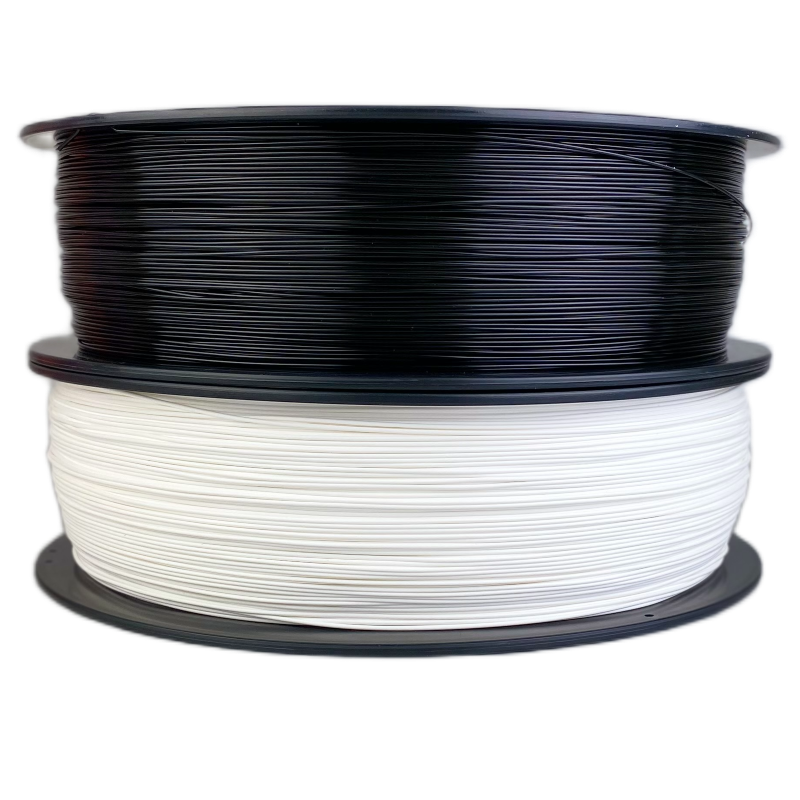 AURAPOL BOX 1/1 PET-G Filament Black/White mix 5 kg 1,75 mm
