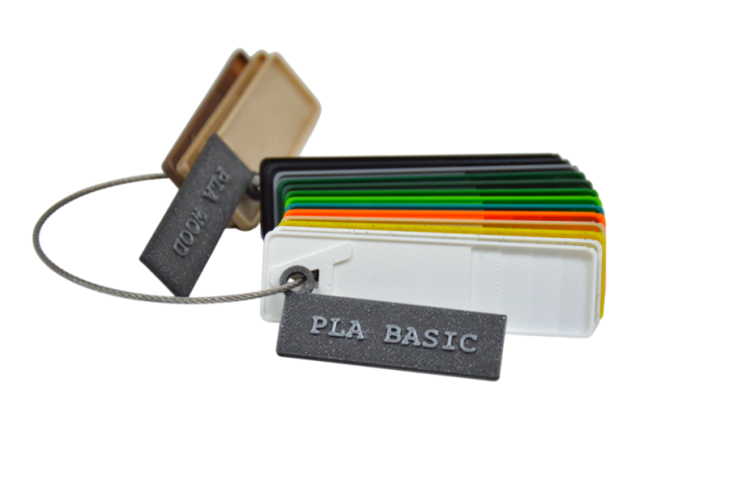 AURAPOL Filament Color Sample Book – Set of 170 Colors
