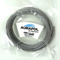 AURAPOL Przykładowy filament PET-G 3D Szary sygnałowy 1,75mm