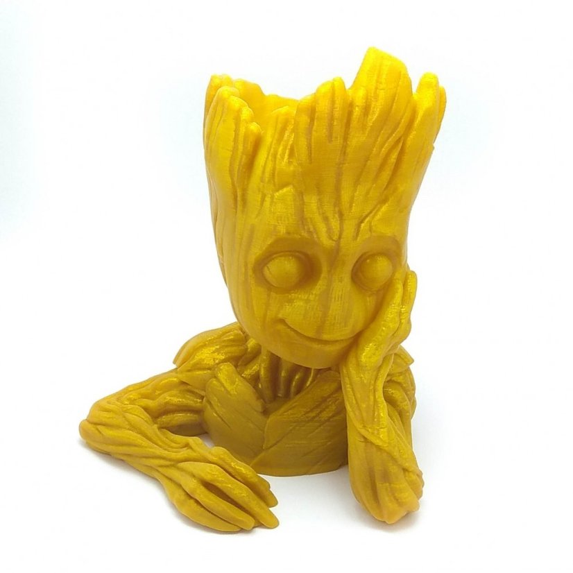 AURAPOL PLA 3D Filament Miód częściowo przezroczysty 1 kg 1.75 mm