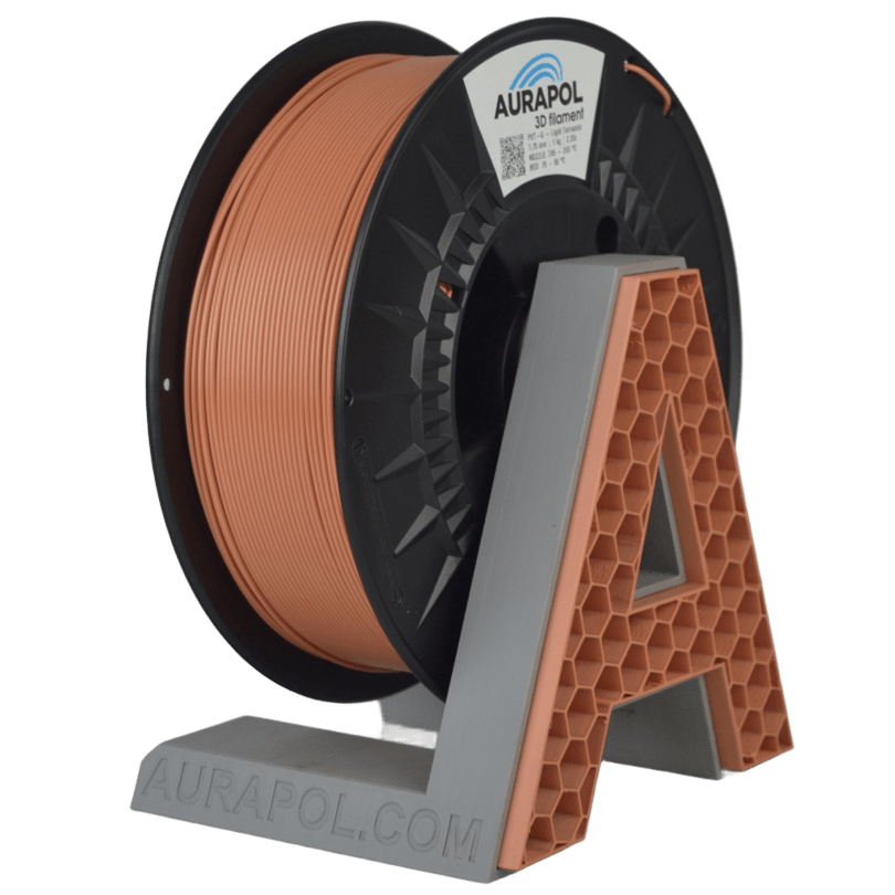 AURAPOL PET-G Filament Light Terracotta 1 kg 1,75 mm