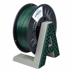 AURAPOL PLA 3D Filament Metaliczna zieleń 1 kg 1,75 mm