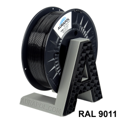AURAPOL PET-G Filament Grafitová čierna 1 kg 1,75 mm
