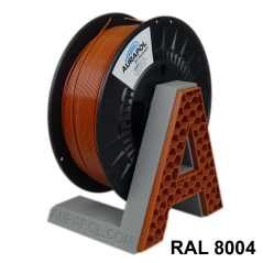AURAPOL PET-G Filament Medená hnedá 1 kg 1,75 mm