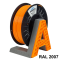 AURAPOL PET-G Filament Leuchthell Orange 1 kg 1,75 mm