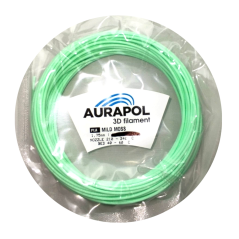 AURAPOL Vzorka PLA 3D Filament Mild Moss 1.75 mm