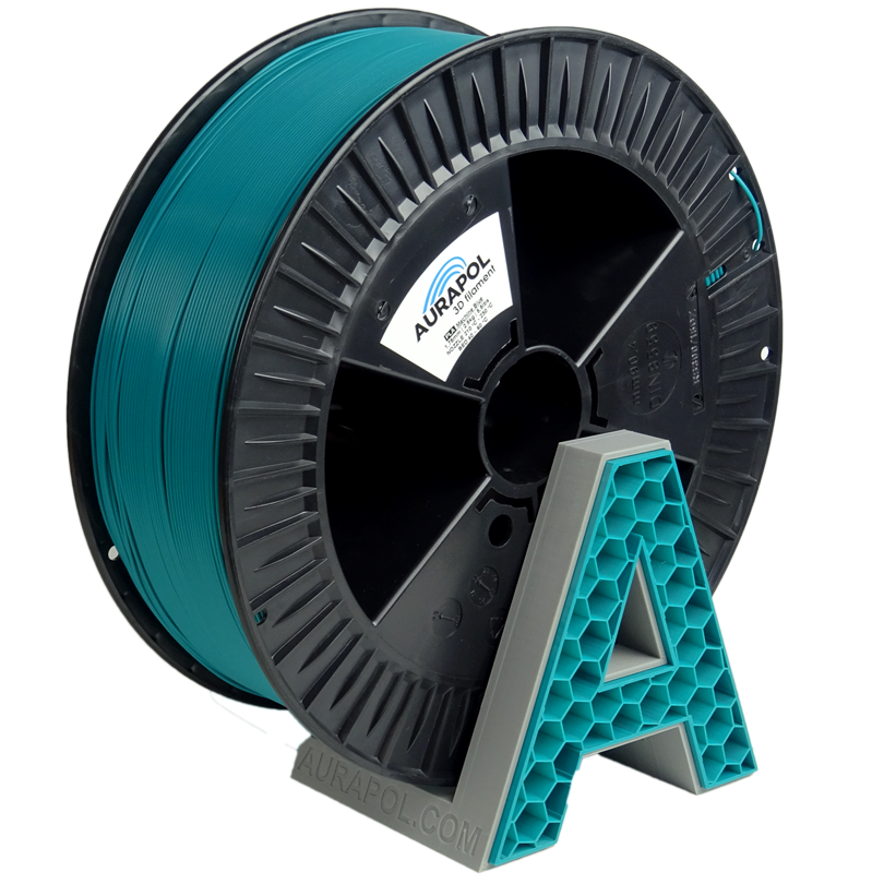 AURAPOL PLA 3D Filament Machine Blue 2,5 kg 1,75 mm bulk