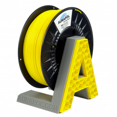 AURAPOL PLA 3D Filament L-EGO żółty 1 kg 1,75 mm