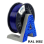 AURAPOL PET-G Filament Ultramarine Blue Transparent 1 kg 1,75 mm