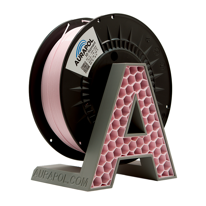 AURAPOL PET-G Filament Cotton Candy 1 kg 1,75 mm