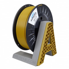 AURAPOL PLA 3D Filament ciemny złoty proszek 1 kg 1,75 mm