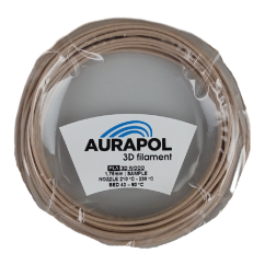 AURAPOL Vzorek PLA 3D Filament Wood pine 1,75 mm