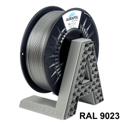 AURAPOL PLA 3D Filament Silver 1 kg 1,75 mm