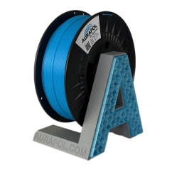 AURAPOL PLA 3D Filament Aqua dream  partially transparent 1 kg 1,75 mm