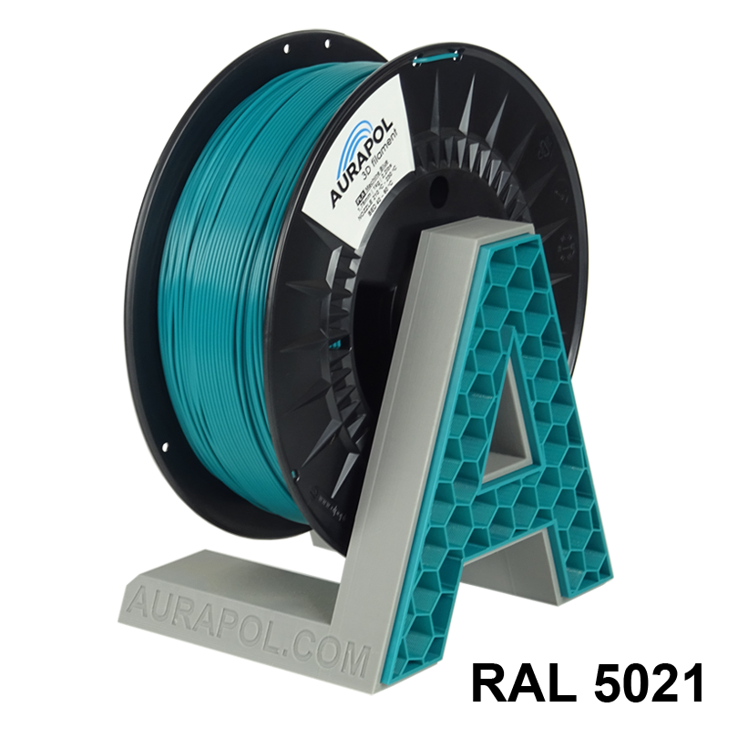 AURAPOL PLA 3D Filament Machine Blue 1 kg 1,75 mm