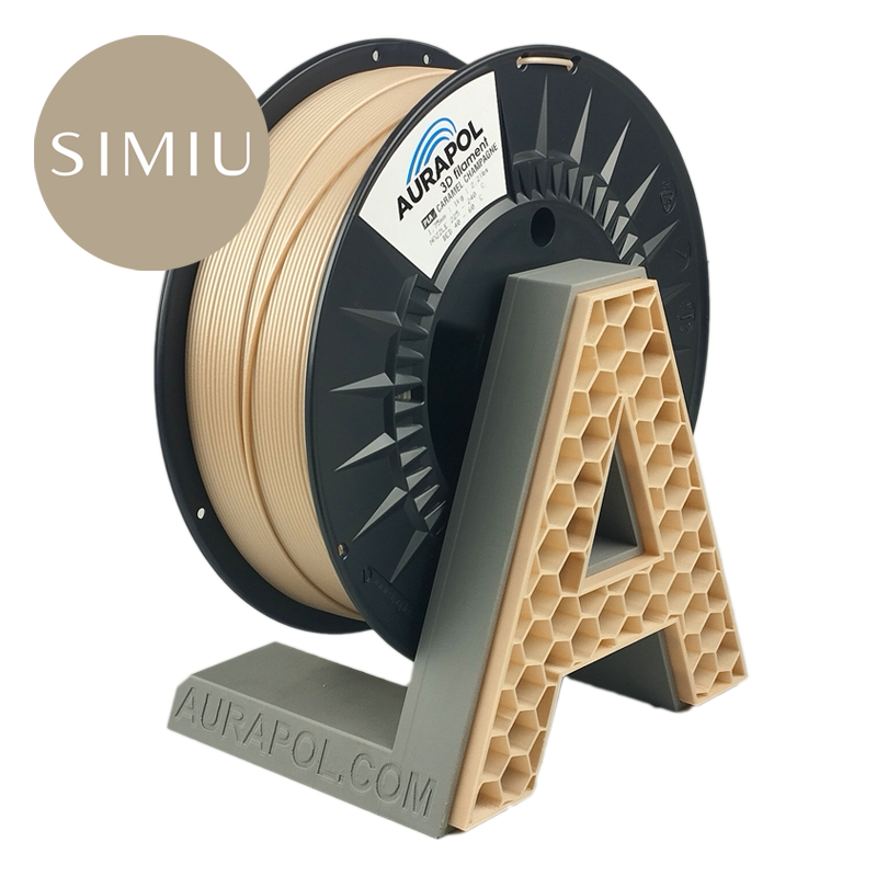 AURAPOL PLA 3D Filament Caramel Champagne 1 kg 1,75 mm