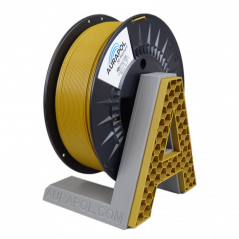 AURAPOL PLA 3D Filament ciemny złoty proszek 1 kg 1,75 mm