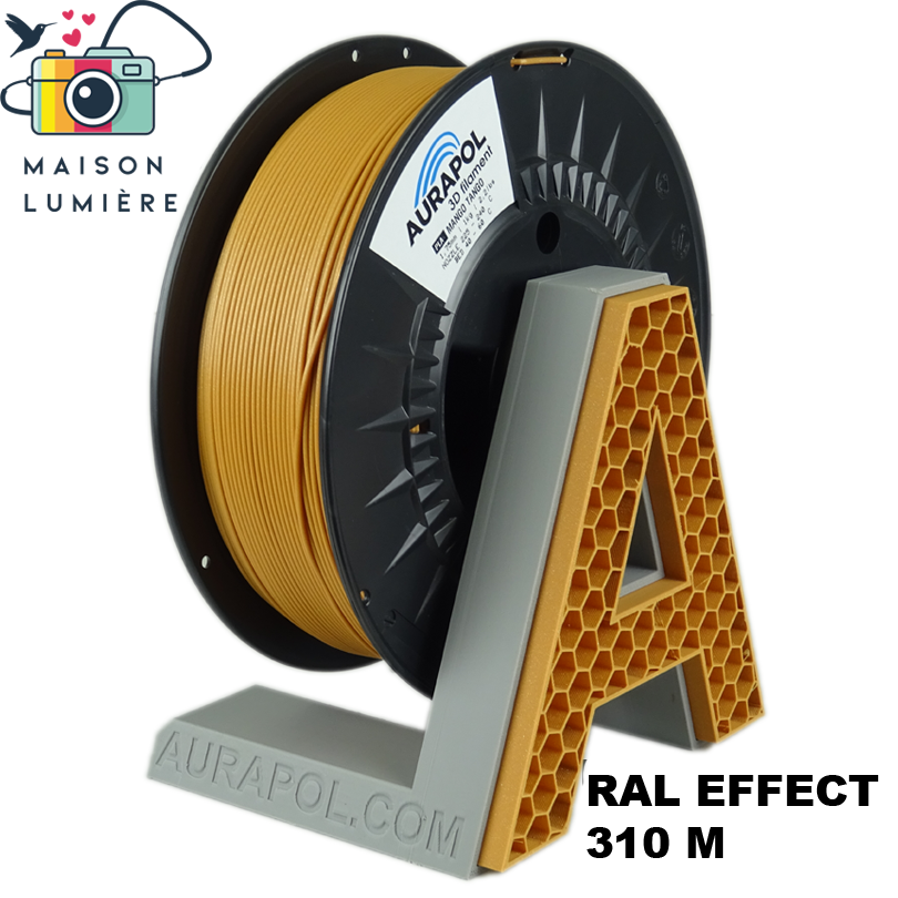 AURAPOL PLA 3D Filament MANGO TANGO 1 kg 1,75 mm