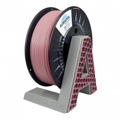 AURAPOL PLA 3D Filament różowy proszek 1 kg 1,75 mm